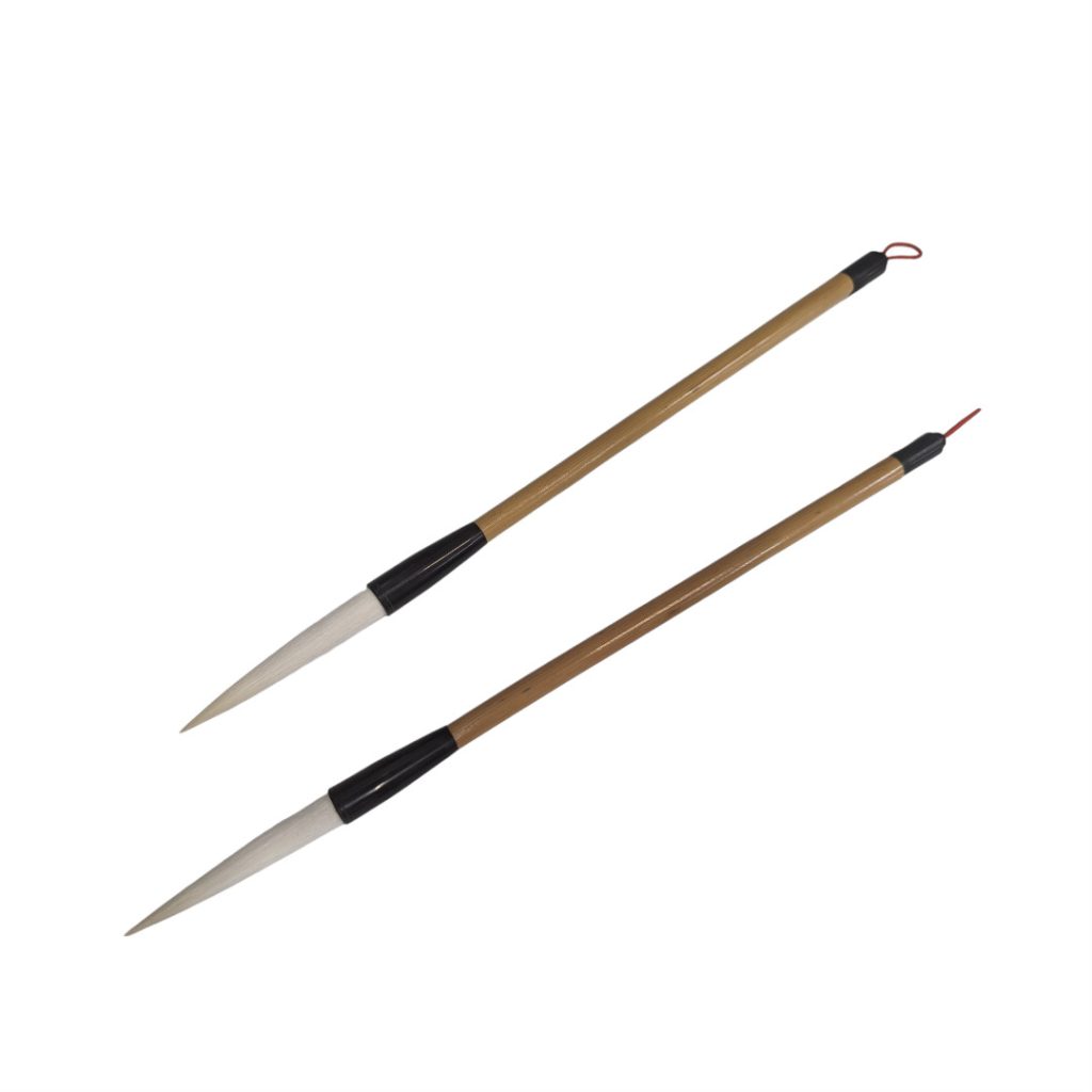 2 Oriental Calligraphy Brushes