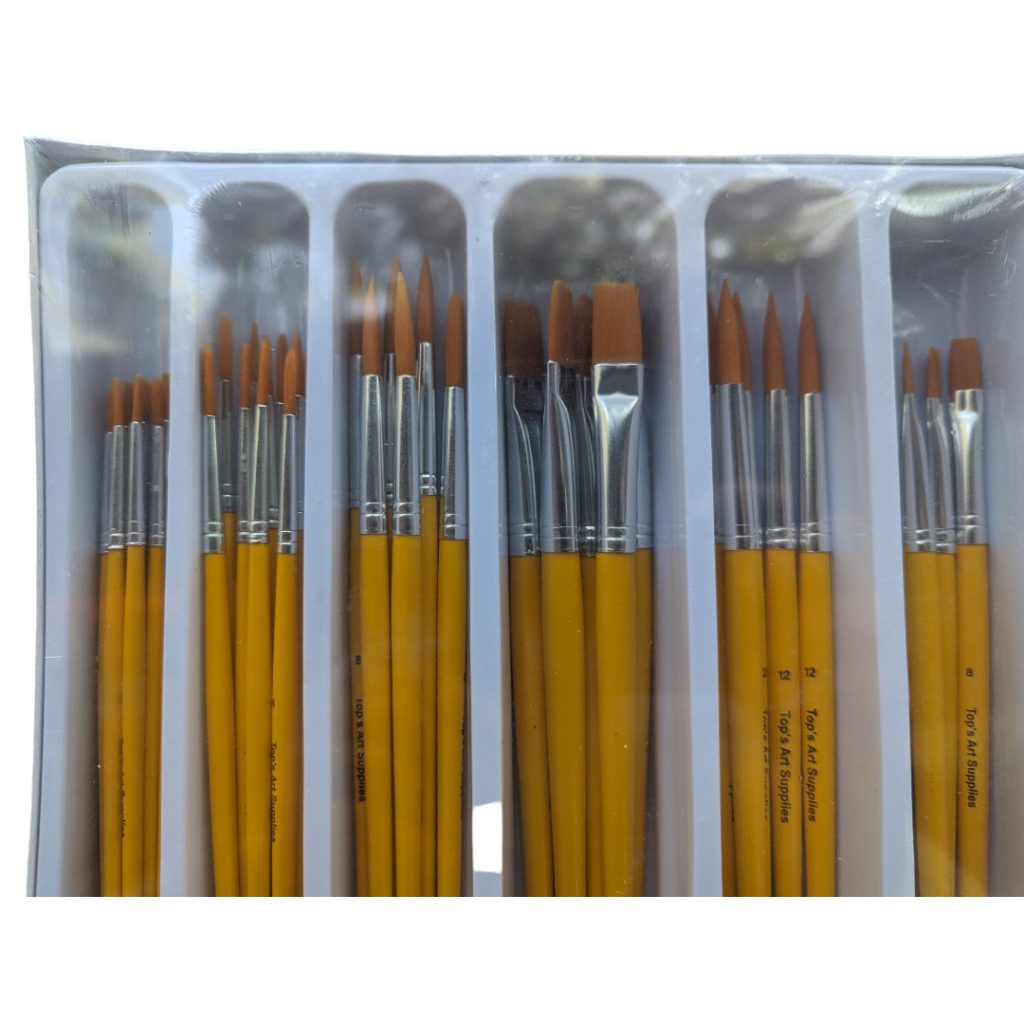 An image 5 of 24 set paint brushes