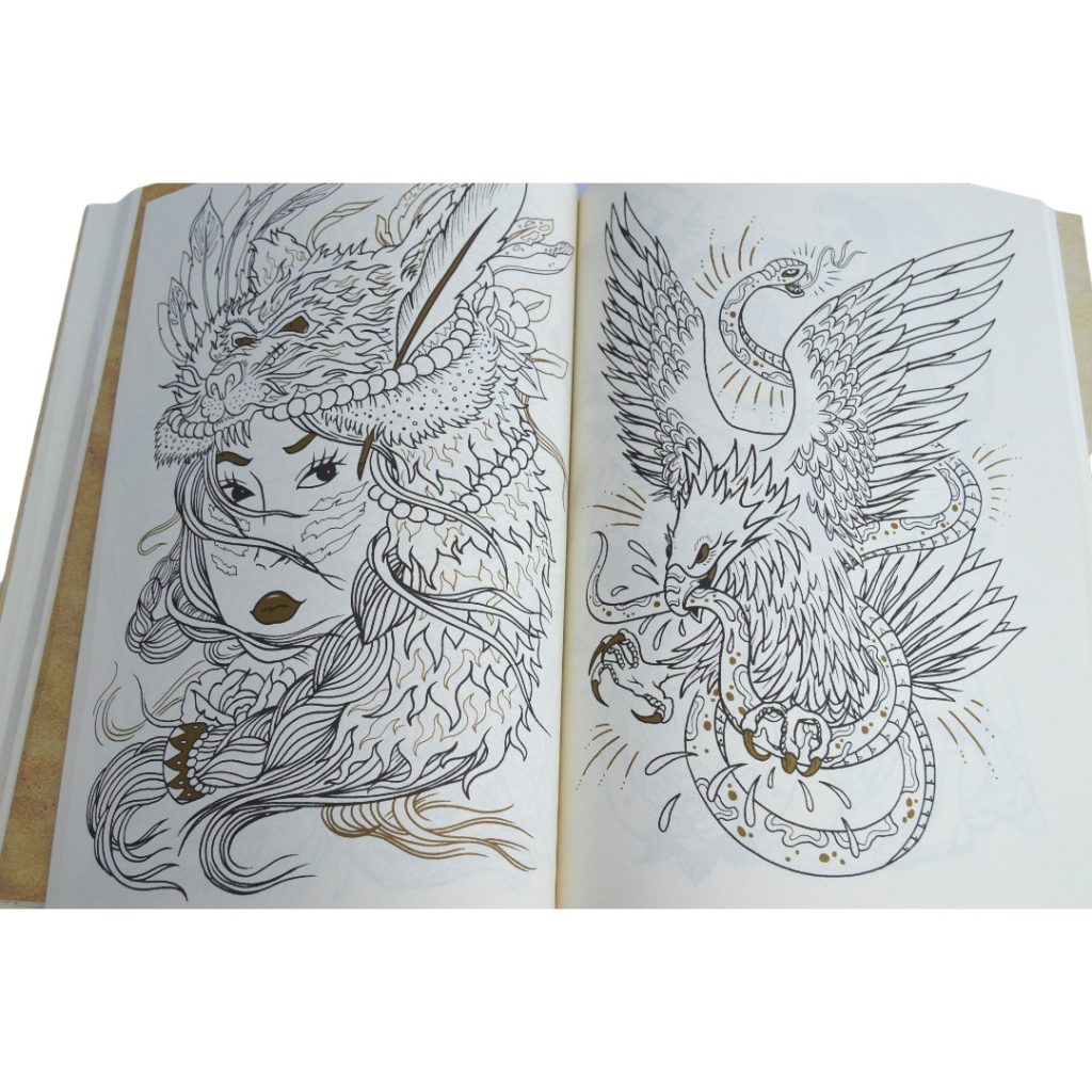 Tatoo Coloring Book