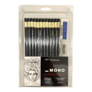 Tombow 51523 MONO Drawing Pencil Set